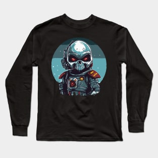 skull astronaut Long Sleeve T-Shirt